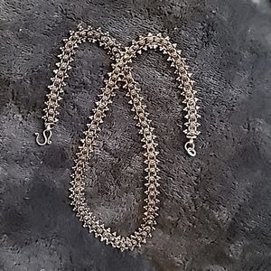 Pewter sunflower choker necklace. Hook closure. Dark brown/ black color metal